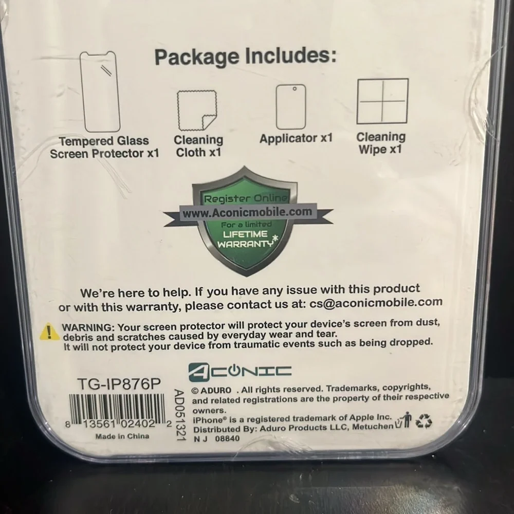 3/$10 ☀️ Aconic | NIP Tempered Glass Screen Protector